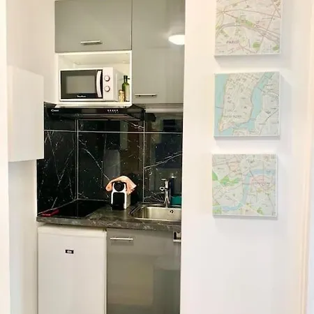 Cosy Balcon Montparnasse Paříž